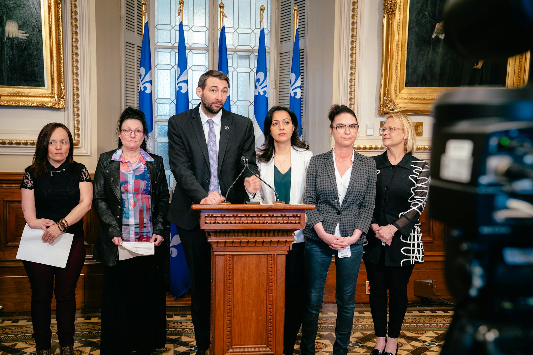 Guillaume Cliche-Rivard en conférence de presse 
